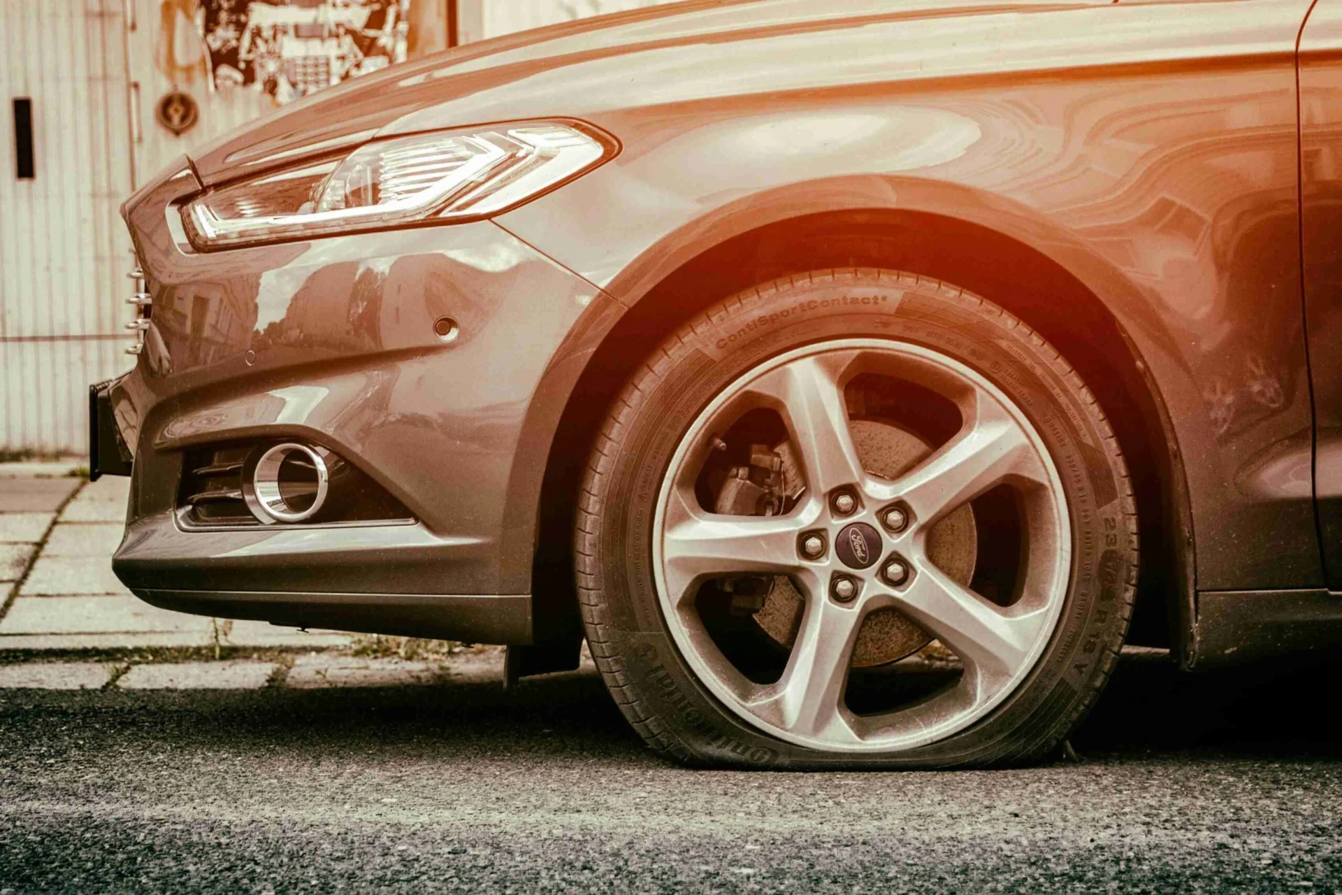 aerial view of cars parked on parking lot
