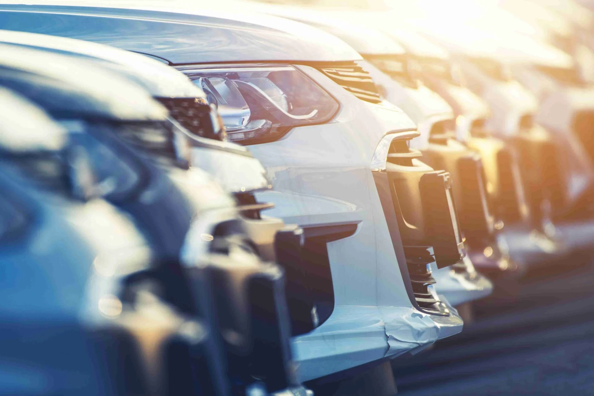 A car salesman is explaining the purchase details